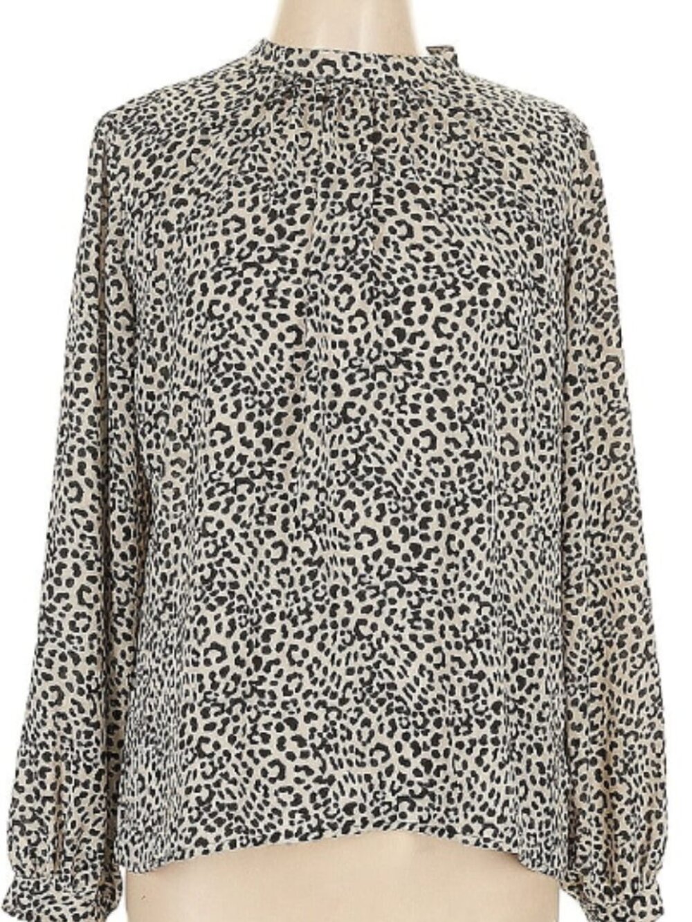 Leopard Print Express Blouse L